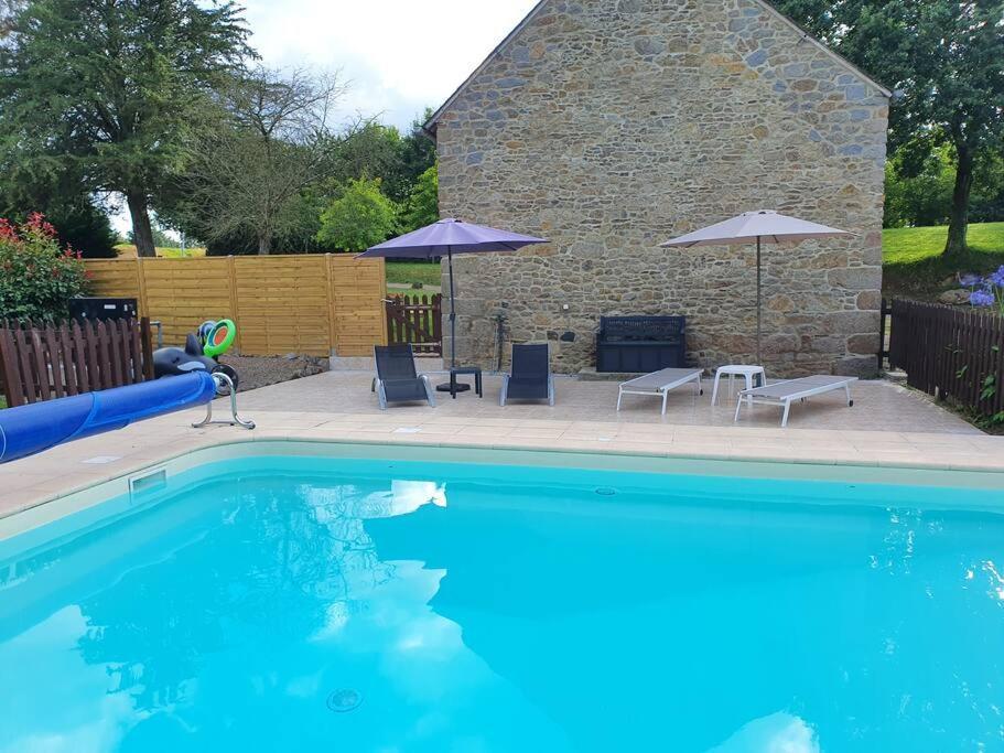 Studio Nid Cosy Avec Piscine Bonnemain Ngoại thất bức ảnh